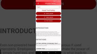 GotSafety App: Completing Lessons Assigned to You