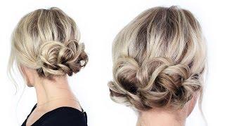 Simple Holiday Updo