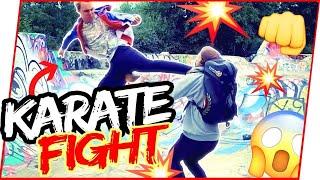 Karate Nerd vs. 5 Thugs (Street Fight)