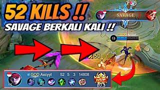 JULIAN 52 KILLS !! SAVAGE BERKALI KALI 