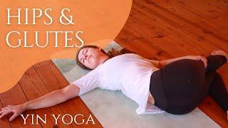 Yin Yoga for Tight Hips & Glutes || Deep Stretch Yoga Stretches for Hips & Glutes (23-min Yin Yoga)