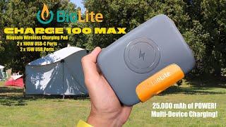 BioLite Charge 100 Max : The Battery Pack with MORE POWER!