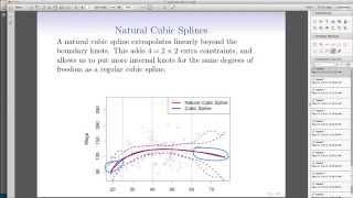 Lecture 6 - Part a - Statistical Learning with Applications in R - Moving Beyond Linearity