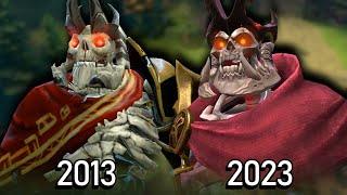 Dota 2 - Skeleton King & Wraith King Arcana Comparison