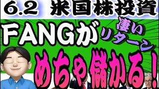 『最強投資』FANGで億り人量産？パランティアは天井？まだ上がる？6.2米国株投資