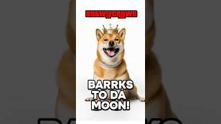 Cute Dog wifCrown Shiba Inu to da moon! #ai #crypto #solana #memecoin #dog #dogwifcrown #viralshorts