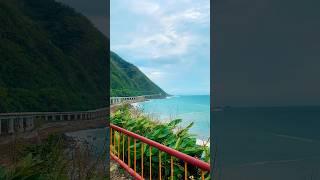 Chasing horizons where mountains meet the sea—pure coastal magic! #oceandrive #nature #travel #ocean