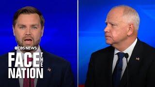 Vance and Walz's mics muted over immigration cross-talk during VP debate