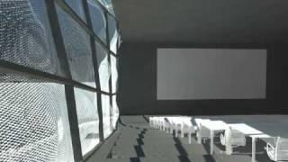 Fritted ETFE Deflation Simulation / Rendering