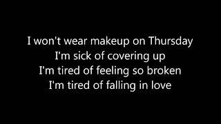 Jess Glynne - Thursday LYRICS