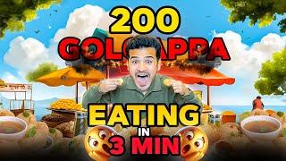 Epic 200 Golgappa Challenge: Can We Survive the Spice?