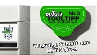 Mike's Tooltipp Nr. 3 - Einfach rechtwinkelige Schnitte am Festool Multifunktionstisch MFT3