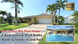 The Hidden Gem of SE Cape Coral: Your Dream Home with a Pool and Amazing Landscape!