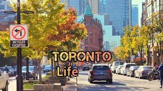 Toronto life, Downtown Toronto, Ontario, Canada 4K