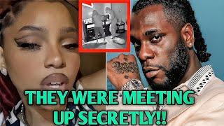 Chloe Bailey & Burna Boy CAUGHT On CCTV Footages ENTERING SECRET Hotels| Hooking Up Together??