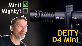 The Deity V-Mic D4 Mini shotgun microphone: It's Mini, But is it Mighty?