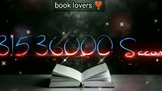 New WhatsApp Status// Book Lovers ️ Book Is My Best Friend \\ Study Status