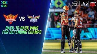 Sunrisers Eastern Cape extend their winning streak | Highlights | #SA20onJioStar