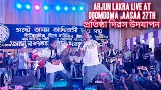 Arjun Lakra Live stage programs preference at domdooma ll BU creation