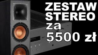 Amplituner Cambridge Audio AXR100 + Kolumny Klipsch R-820F - Zestaw stereo za 5500 - pokaż mi lepszy