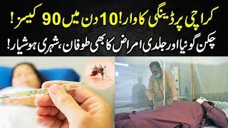 Karachi Par Dengi Ka War 10 Din 90 Cases | @Haqpakistantrend