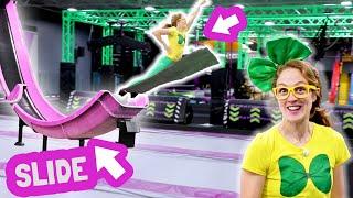 JUMP at Trampoline Park | Stratosphere Trampoline Park | Fun Videos for Kids