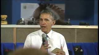 President Obama Visits TechShop