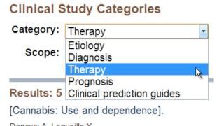 How to Search in PubMed Clinical Queries