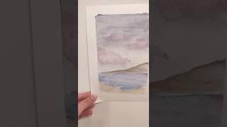 просто пейзаж)#акварель #рисунок #природа #art #watercolor
