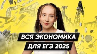 ВСЯ ЭКОНОМИКА ЕГЭ ПО ОБЩЕСТВОЗНАНИЮ 2025  || 99 баллов обществознание