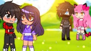 That is my fake smile‼️meme || Aphmau x ️Aaron #gacha #aphmaucrew