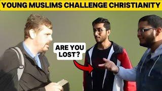 Two Young Muslims Get EDUCATED On Bible By Christian