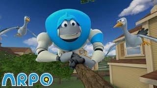 The Big Leap | ARPO The Robot Classics | Full Episode | Baby Compilation | Funny Kids Cartoons