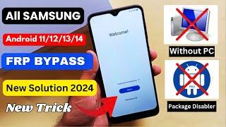 All Samsung Frp Bypass 2024 | Android 11/12/13/14 Without PC Google Account Unlock