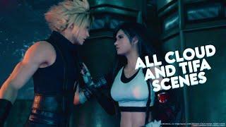 All Cloud and Tifa Scenes | Final Fantasy 7 Remake