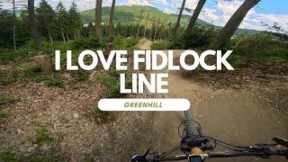 I Love Fidlock Line (Jukebox) Black Bikepark Greenhill POV RAW