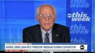 Bernie Sanders PERFECT ANSWER to divisive interviewer