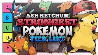 Ash Ketchum STRONGEST Pokémon Tier List