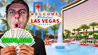 HOW I WON OVER $800,000 GAMBLING IN VEGAS! (RED ROCK CASINO)