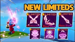 NEW ROSE PACK SHOWCASE In Roblox Blade Ball