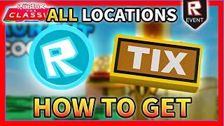 [EVENT] How To Get ALL TIX AND TOKEN BADGES in RESTAURANT TYCOON 2 - Roblox The Classic