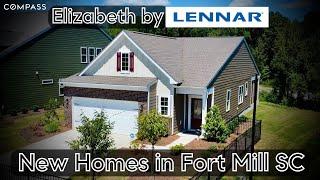 Charlotte, NC | Elizabeth by Lennar | 1,300+ New Homes in Fort Mill SC | Chiffon Model Home Tour