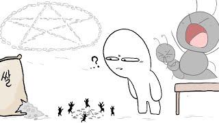 A summary of the Cthulhu myth seen through ants. animation (ENG SUB)