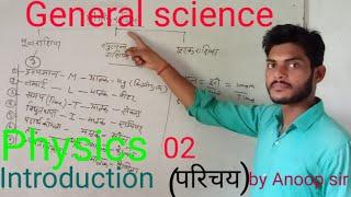 General science//class-02//Introduction//physics//सामान्य विज्ञान//by Anoop sir