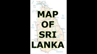 MAP OF SRI LANKA