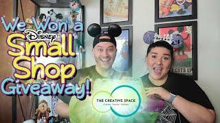 We Won a Disney Small Shop Giveaway | The Creative Space