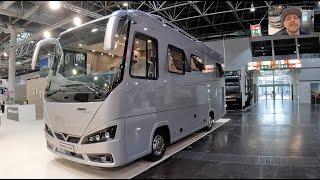 Vario Mobil Perfect 800 luxury RV Motorhome Camper MAN TGL truck walkaround and interior K0509