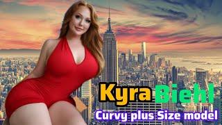 Kyra Biehl  Gorgeous Plus Size Curvy Model ~ Bio,Wiki,Facts, Age.