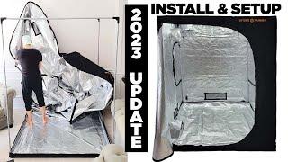 How to Install a Large Grow Tent: Spider Farmer 5 x 5 Setup & Installation