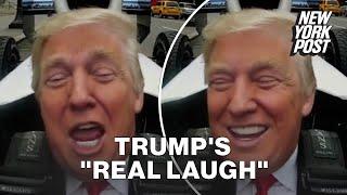 Resurfaced clip of Donald Trump’s “real laugh” shocks internet